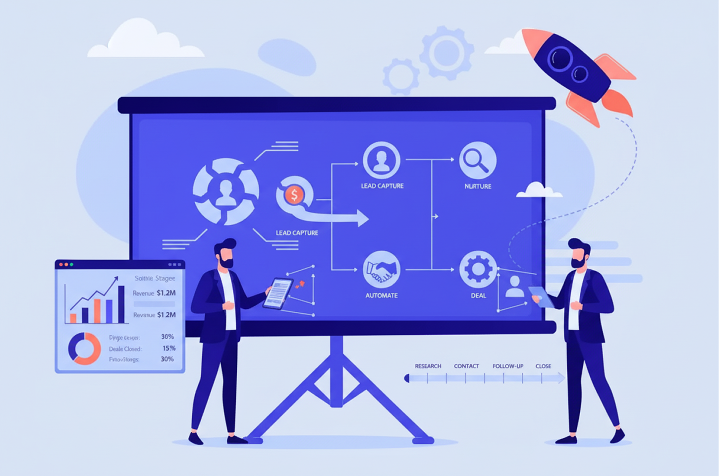 An illustrative sketch of a flower